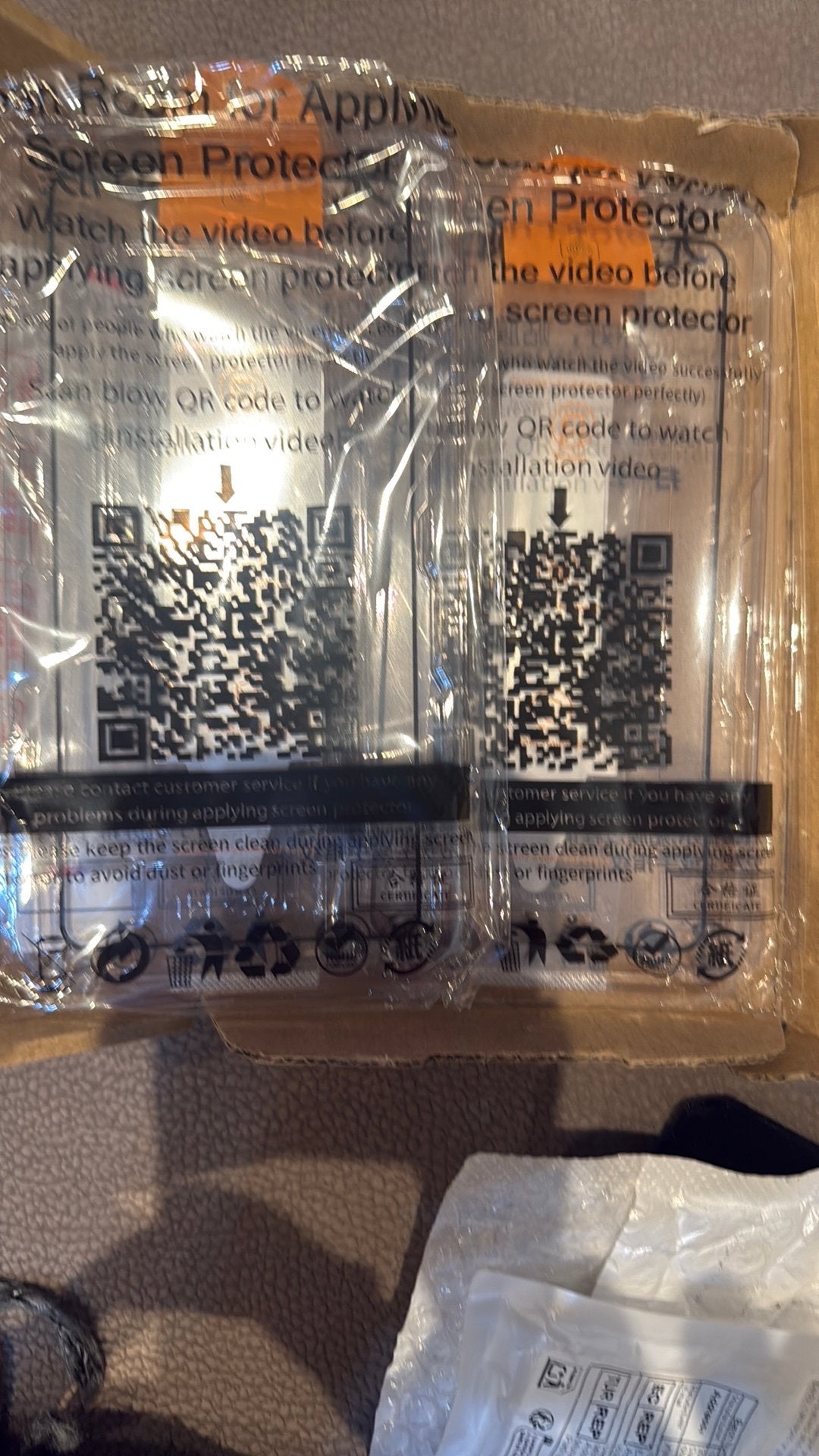 Gsm glas twee stuk, Enlèvement, Neuf