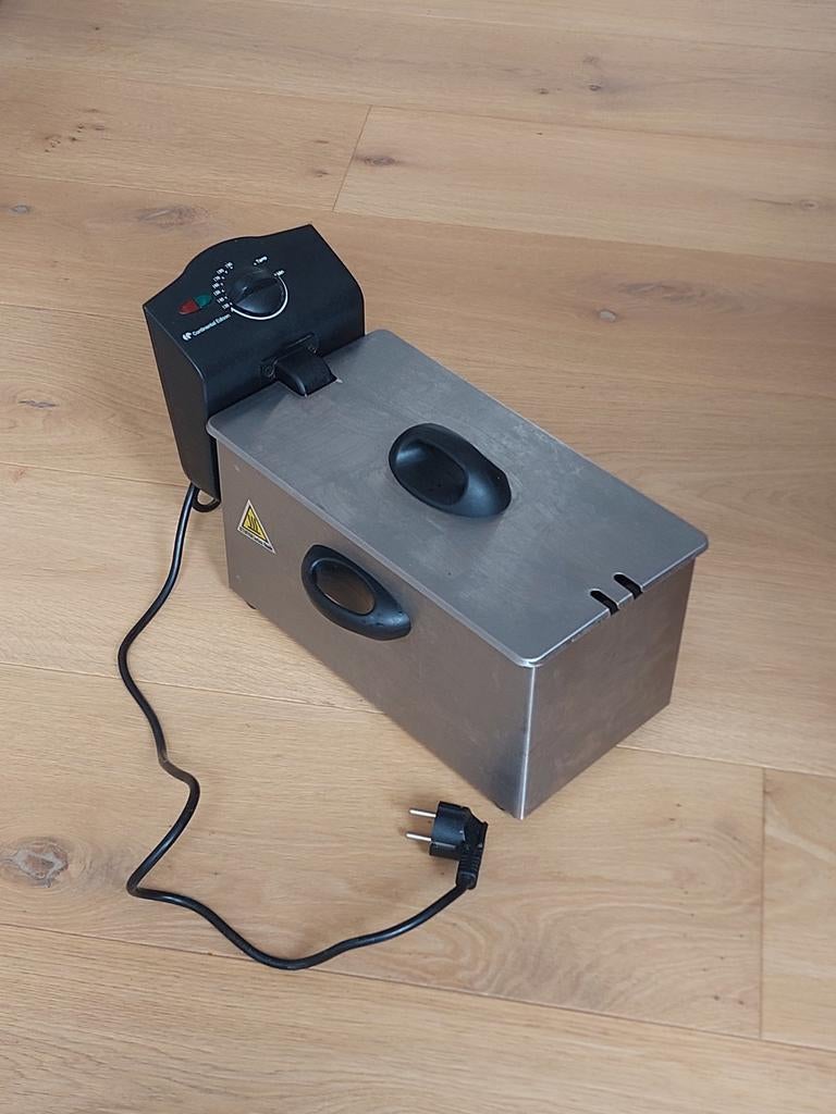 Friteuse métallique - 5l, 4 litres ou plus, Enlèvement, Utilisé, Pan intérieur amovible