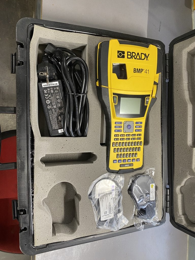 labelwriter  Brady BMP41, Ophalen, Zo goed als nieuw, Azerty, Tape-label