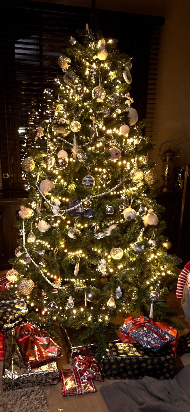 Sapin de Noël entièrement décoré, Enlèvement, Comme neuf