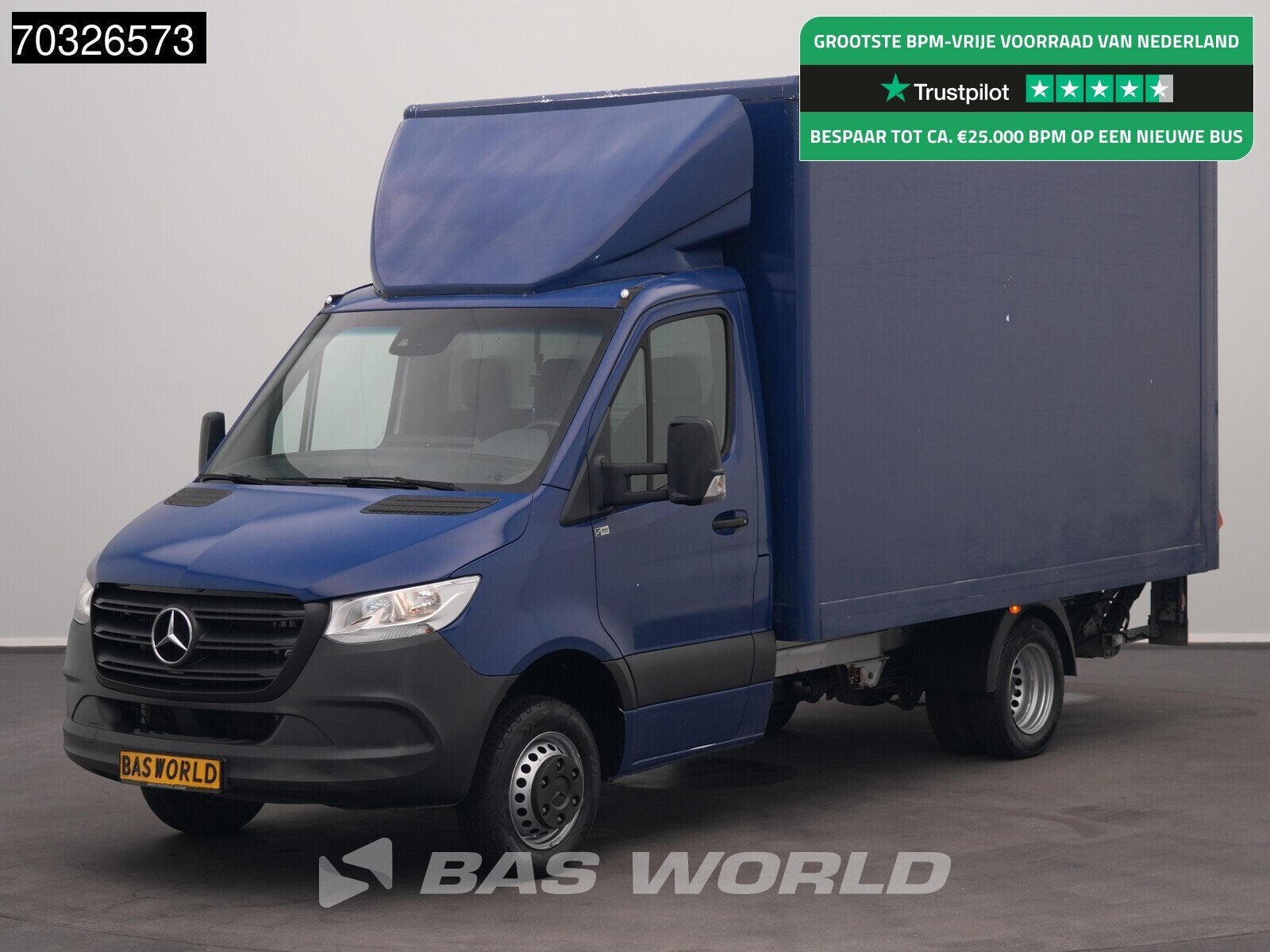 Mercedes Sprinter 515 CDI Laadklep Zijdeur Dubbellucht Bakwa, Auto's, Stof, Gebruikt, 4 cilinders, 2000 kg