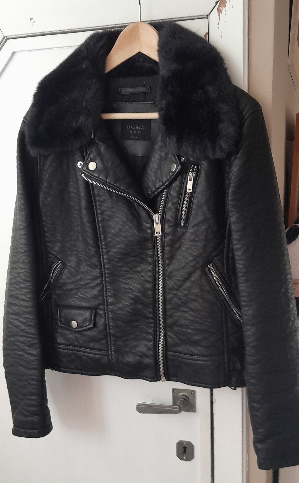 Prachtige jas large Zara., Zara, Enlèvement ou Envoi, Comme neuf, Taille 42/44 (L)