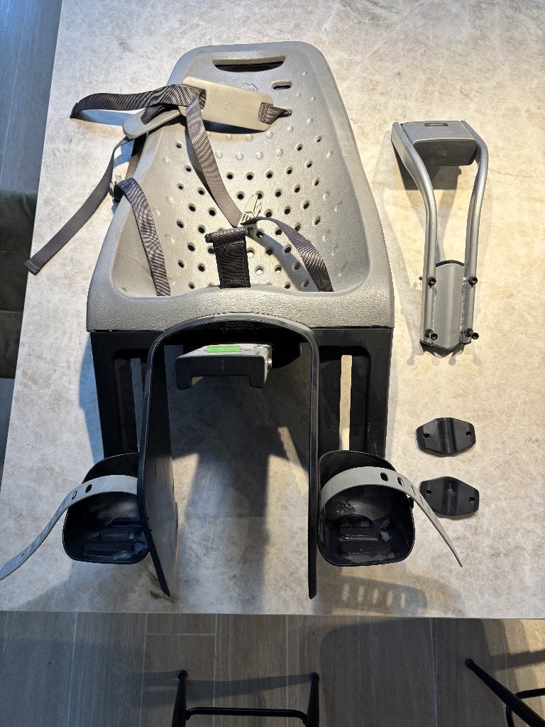 Siège de vélo Yepp Maxi, Vélos & Vélomoteurs, Yepp (Thule), Repose-pieds, 9 à 36 kg, Enlèvement