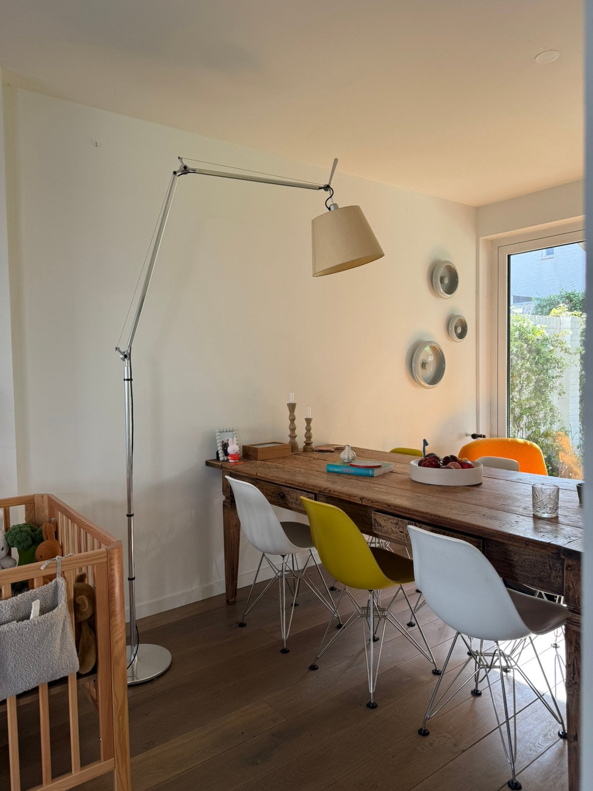 Artemide Tolomeo Mega vloerlamp, Ophalen, 200 cm of meer, Zo goed als nieuw, Tijdloos