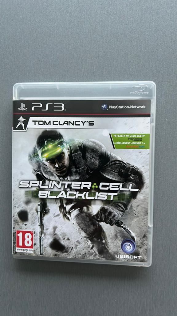 PS3 Splinter Cell Blacklist, Games en Spelcomputers, Ophalen of Verzenden, Zo goed als nieuw