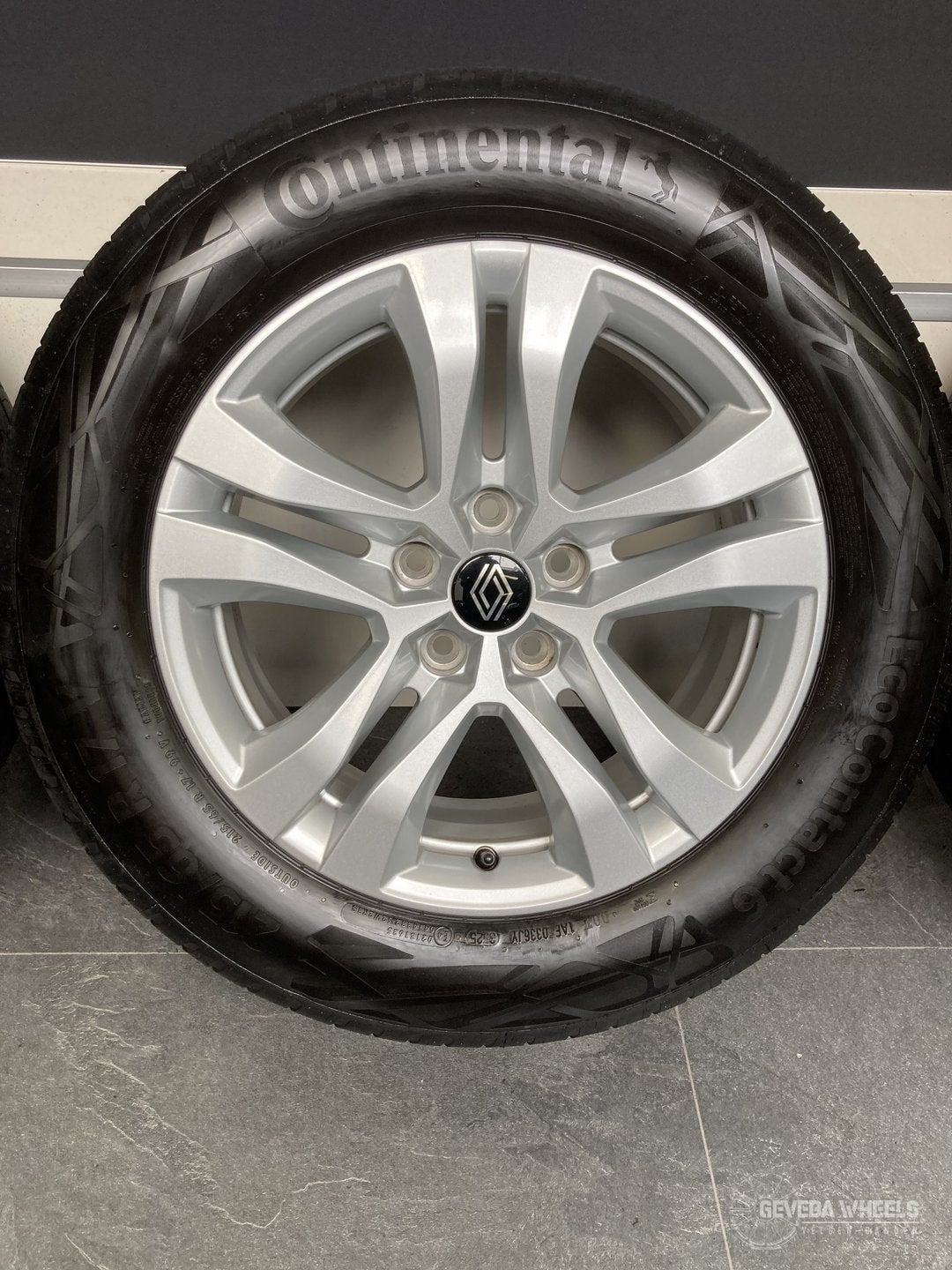 17” originele renault Austral velgen + banden 5x114.3 403007, -, -, Banden en Velgen, 17 inch