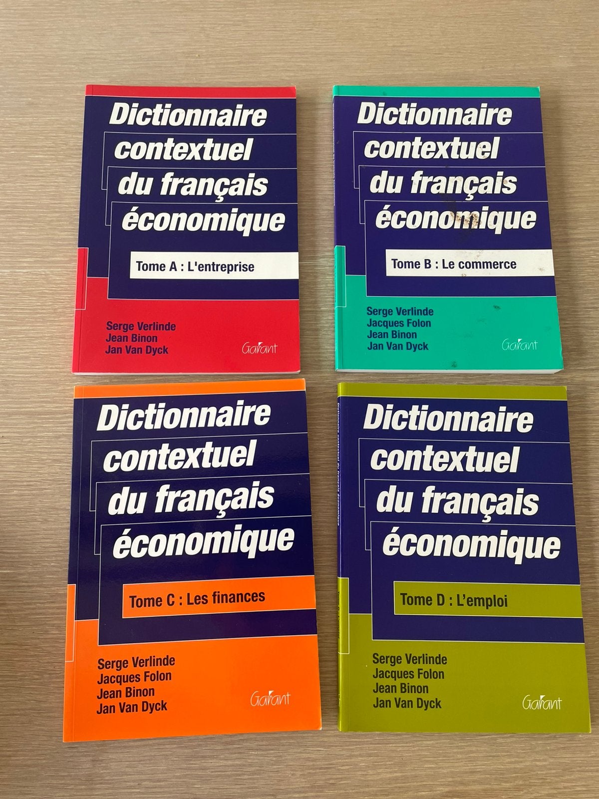 Dictionnaire contextuel du français économique -complete set, Frans, Overige uitgevers, Ophalen of Verzenden, Zo goed als nieuw