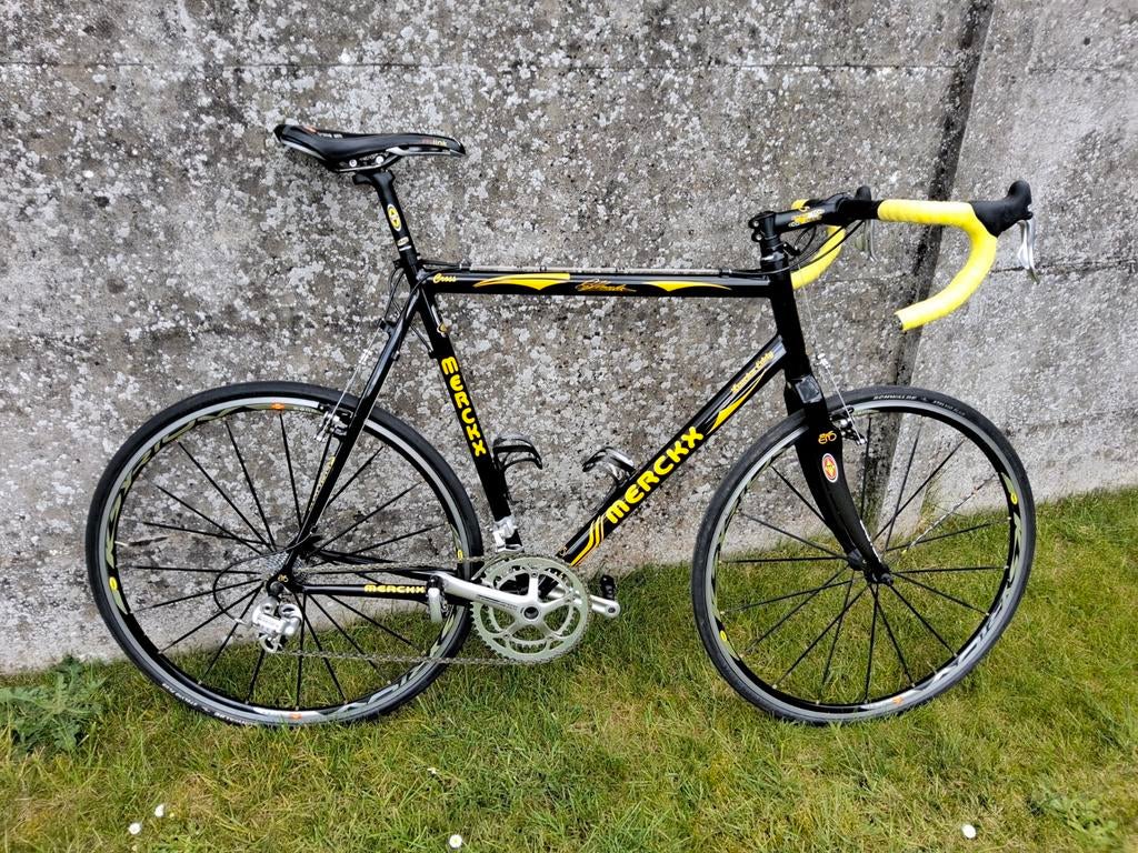 Eddy Merckx  alu crossfiets, Ophalen
