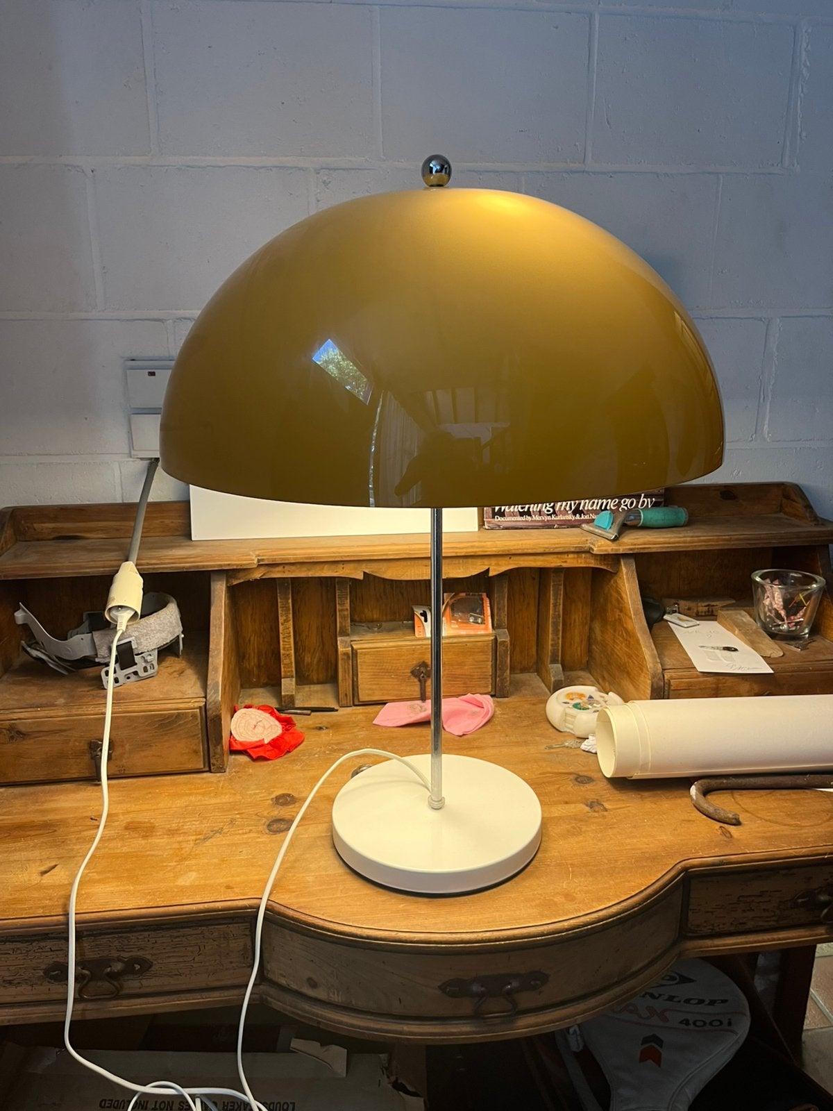 Midcentury mushroom tafellamp ( champignon), Antiek en Kunst, Ophalen