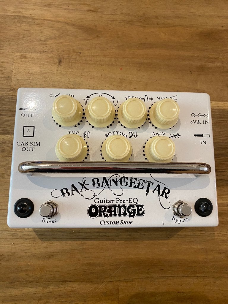 Orange Bax Bangeetar Guitar Pre-EQ Pedal (custom shop