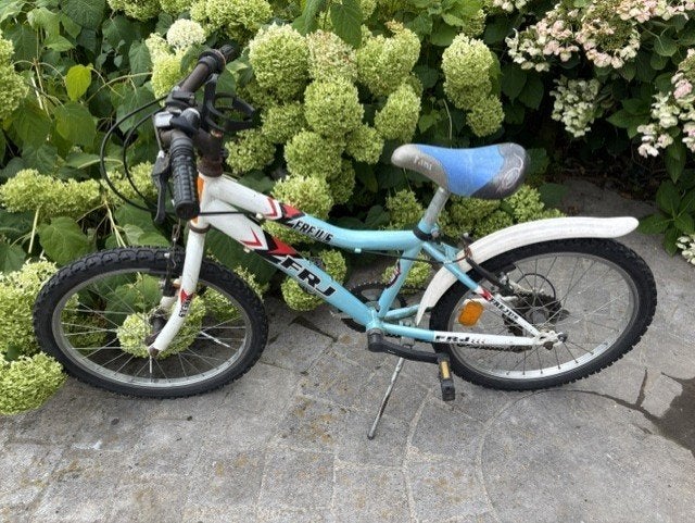 kinderfiets, Ophalen, Gebruikt