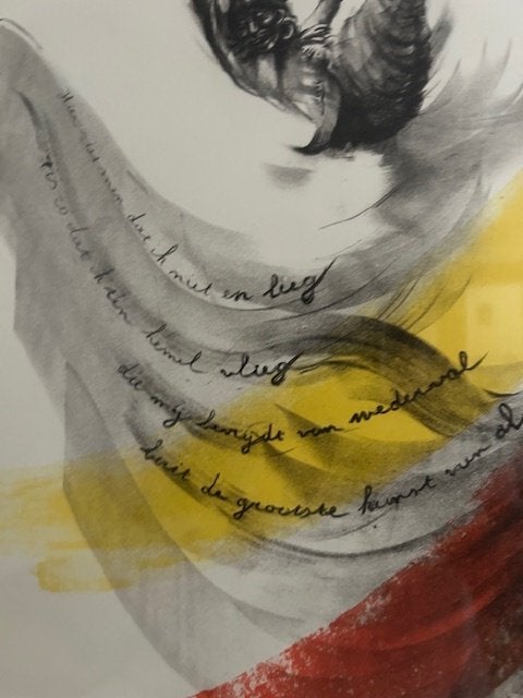 Litho, Antiquités & Art, Art | Lithographies & Sérigraphies, Numéroté, Enlèvement, Personnages et figures fantastiques, Lithographie