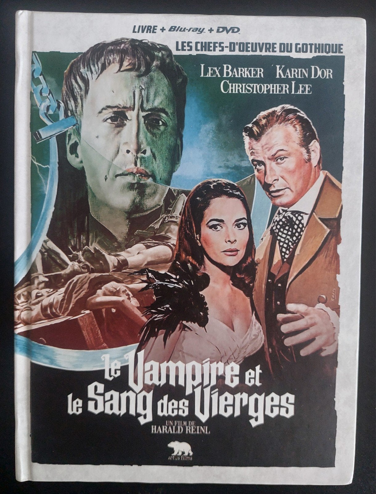 Blu-ray + Dvd et Livret Le vampire et le sang des vierges, Enlèvement ou Envoi, Blu-ray