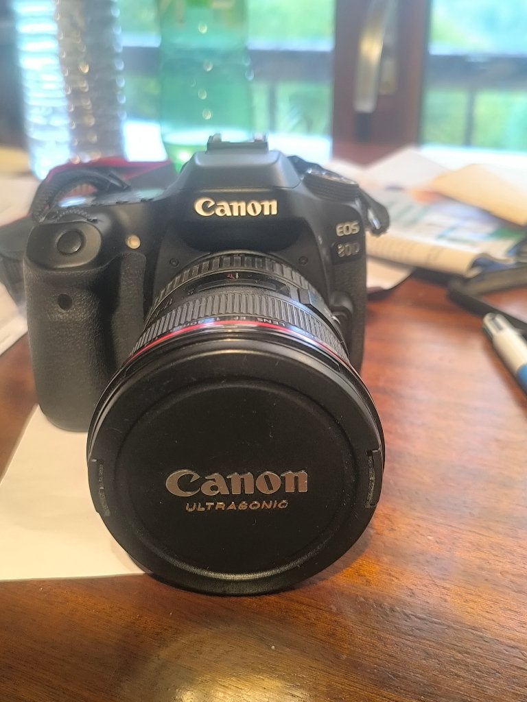 Canon EOS 80D et objectif canon EF 17-40mm, TV, Hi-fi & Vidéo, Canon, 4 à 7 fois, Comme neuf, Enlèvement