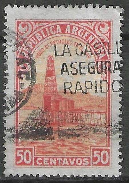Argentinie 1936 - Yvert 379 - Producties - Petroleum (ST), Verzenden, Gestempeld