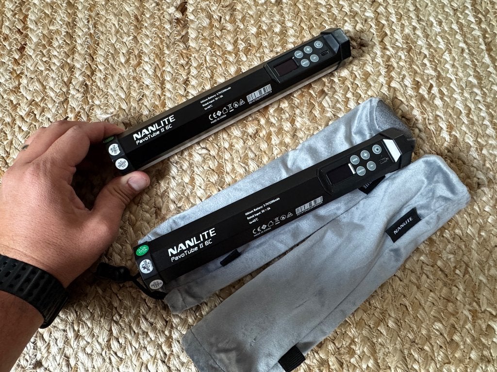 Kit de 2 Nanlite Pavotube II 6c, Audio, Tv en Foto, Foto | Flitsers, Ophalen of Verzenden, Zo goed als nieuw, Overige merken