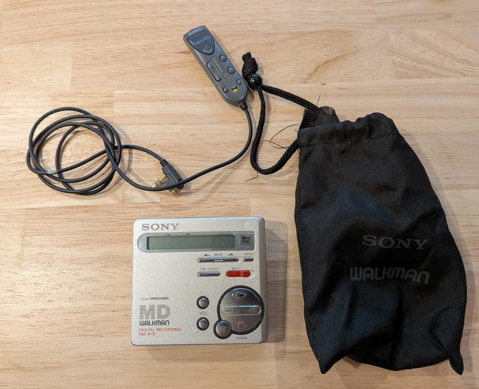 Walkman MiniDisc Sony MZ-R70, Enlèvement ou Envoi, Walkman ou Baladeur