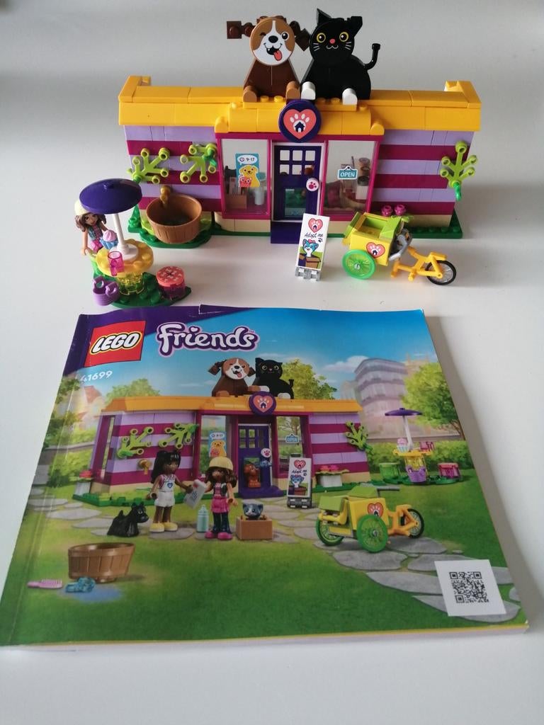 Lego friends 41699, huisdierenadoptie. Nieuwprijs is 60 eur, Lego, Friends, Ophalen of Verzenden, Zo goed als nieuw