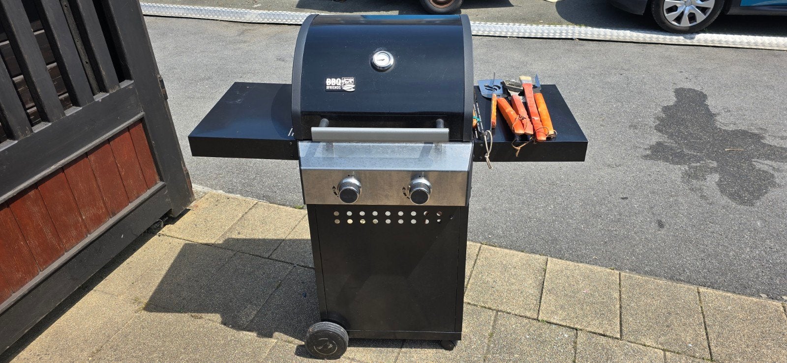 Gasbarbecue, Enlèvement