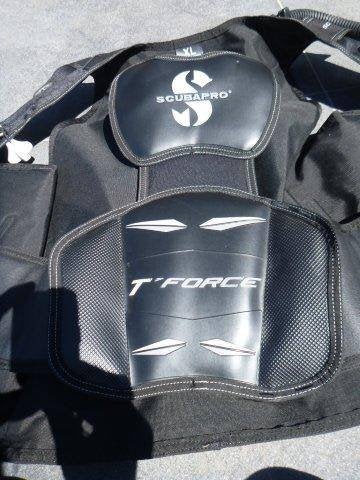 Plongée Gilet Scubapro T Force, Sports nautiques & Bateaux, Plongée, Enlèvement, Utilisé, Gilet de stabilisation