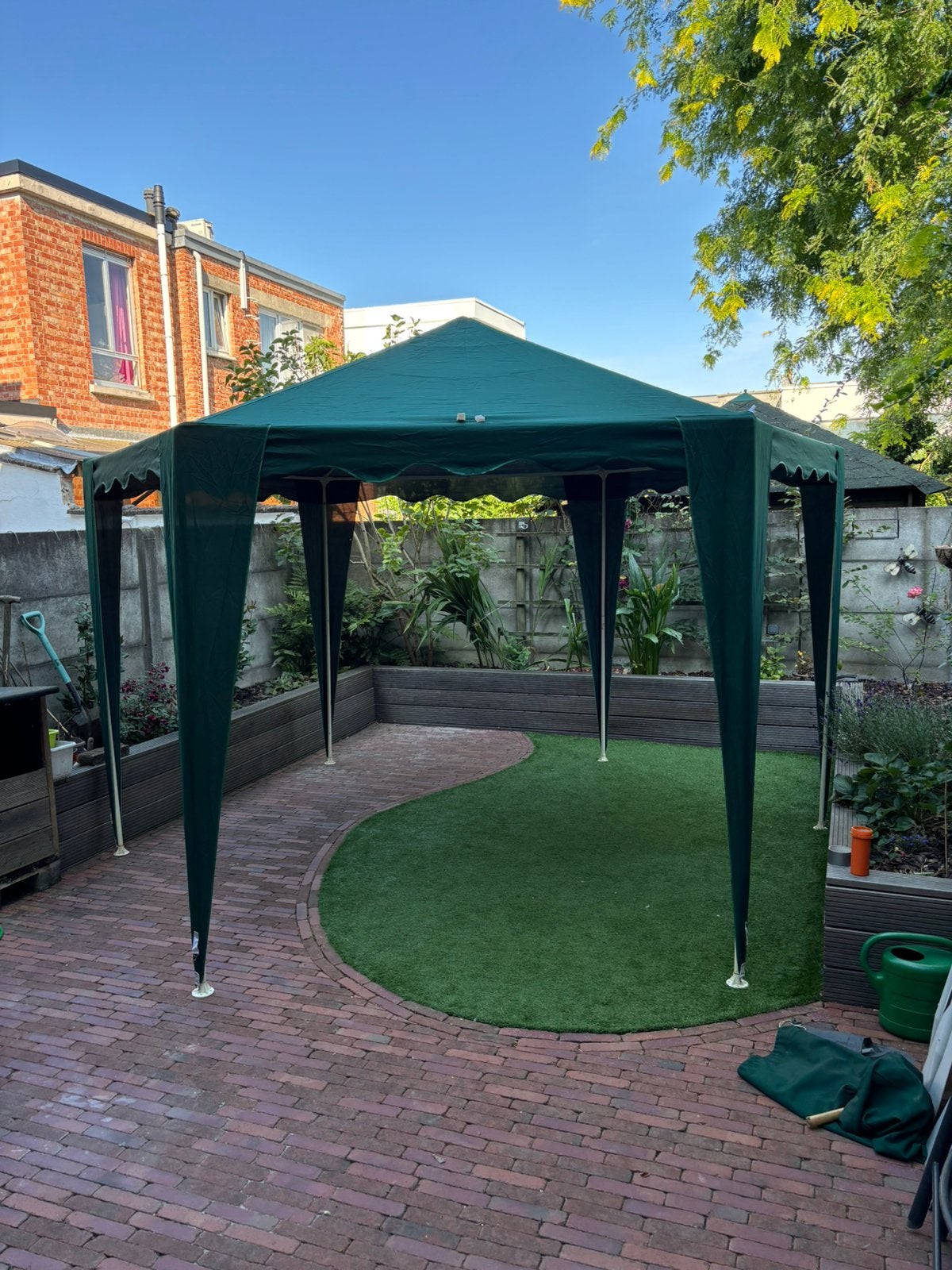Gazebo / Tuinpaviljoen, Enlèvement, Comme neuf