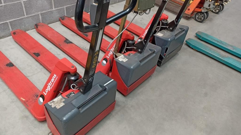 Handmatige transpalletten met elektrische lift, Doe-het-zelf en Bouw, Palletwagens en Pompwagens, Ophalen