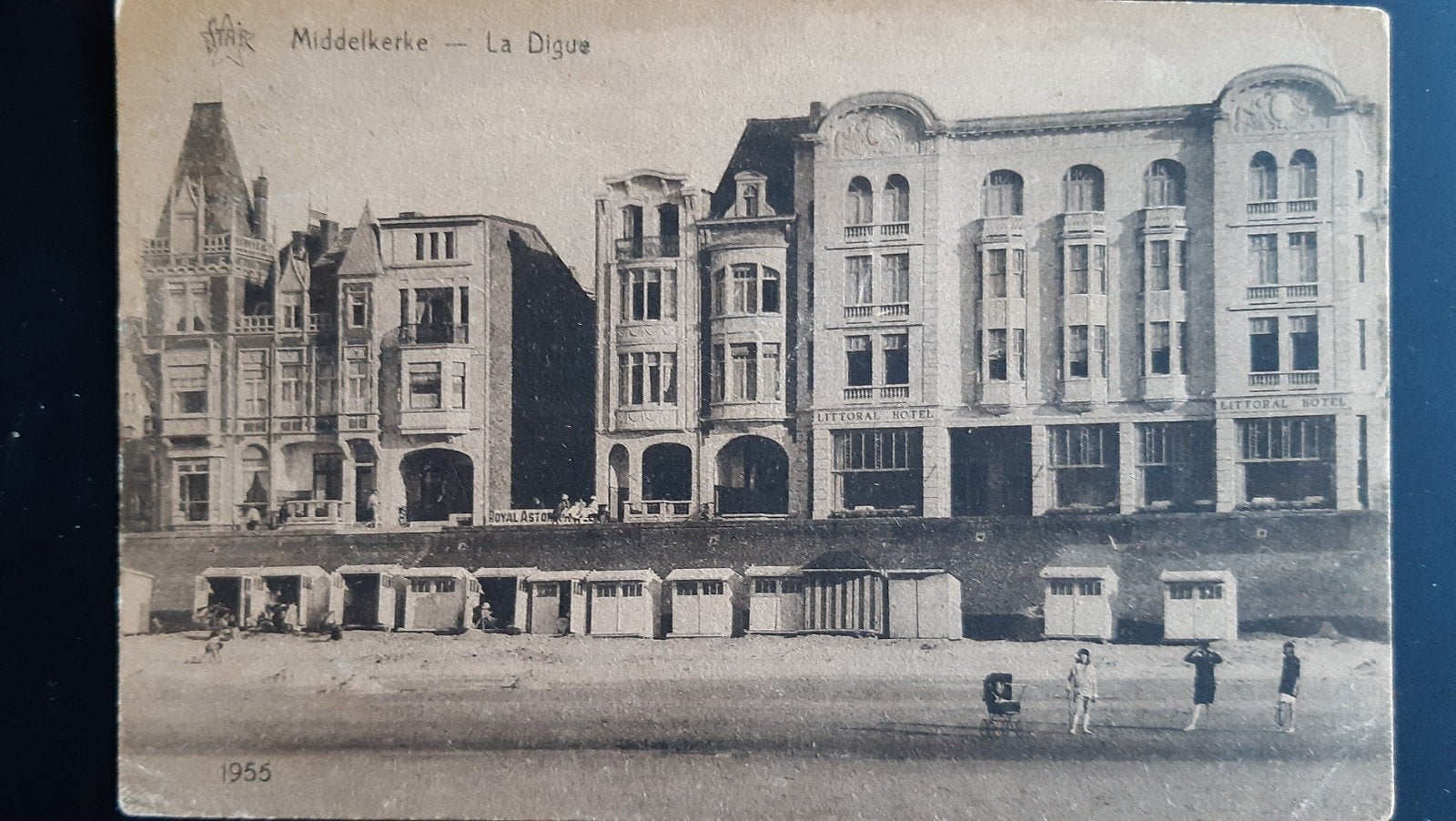 Hôtel MIDDELKERKE la PLAGE DIGUE de mer, Enlèvement ou Envoi