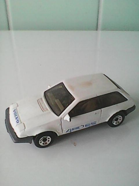 Vintage Matchbox Volvo 480 ES AFHALING LEES BESCHRIJVING, Enlèvement, Utilisé, Voiture, Matchbox
