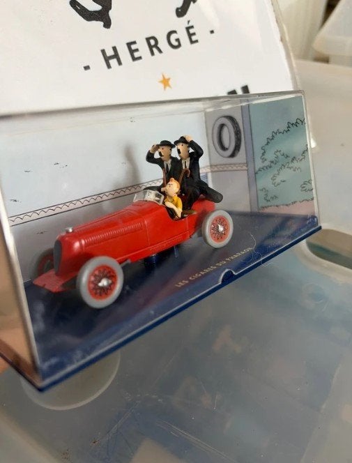 Kuifje/Tintin auto - De sigaren van de farao /Éditions Atlas, Verzamelen, Ophalen of Verzenden, Kuifje, Nieuw, Beeldje of Figuurtje