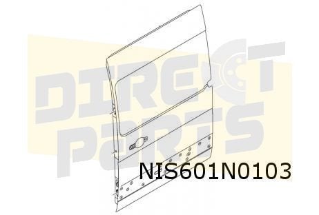 Nissan NV400 (10/11 - 3/21) (X62) Opel Movano B (5/10 - 9/19, Auto-onderdelen, Carrosserie, -, -, Nieuw, -