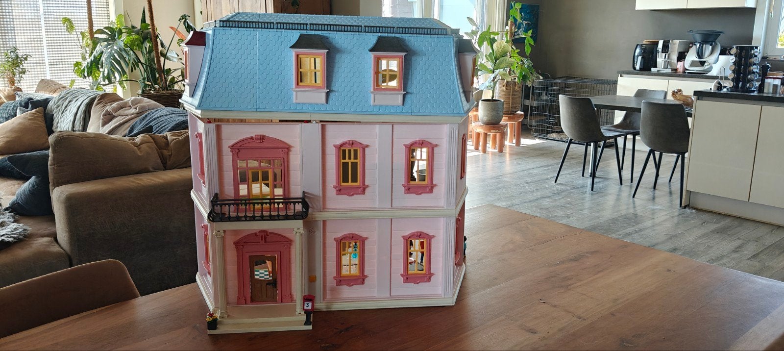 playmobil herenhuis met meubelen en gezin, Kinderen en Baby's, Speelgoed | Playmobil, Ophalen