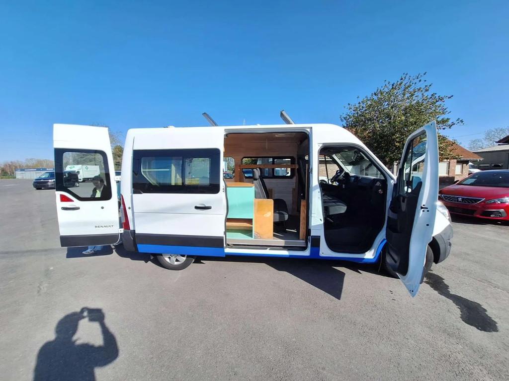 Renault Master camper mobilhome kampeerwagen 6zit euro6, 145 ch, Achat, Euro 6, Entreprise