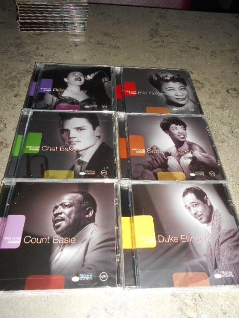 6 CD First Class Jazz/3 pour 5€, Enlèvement ou Envoi, Comme neuf, Jazz