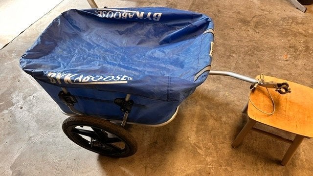 Fietskar, Enlèvement, Utilisé, Pliable