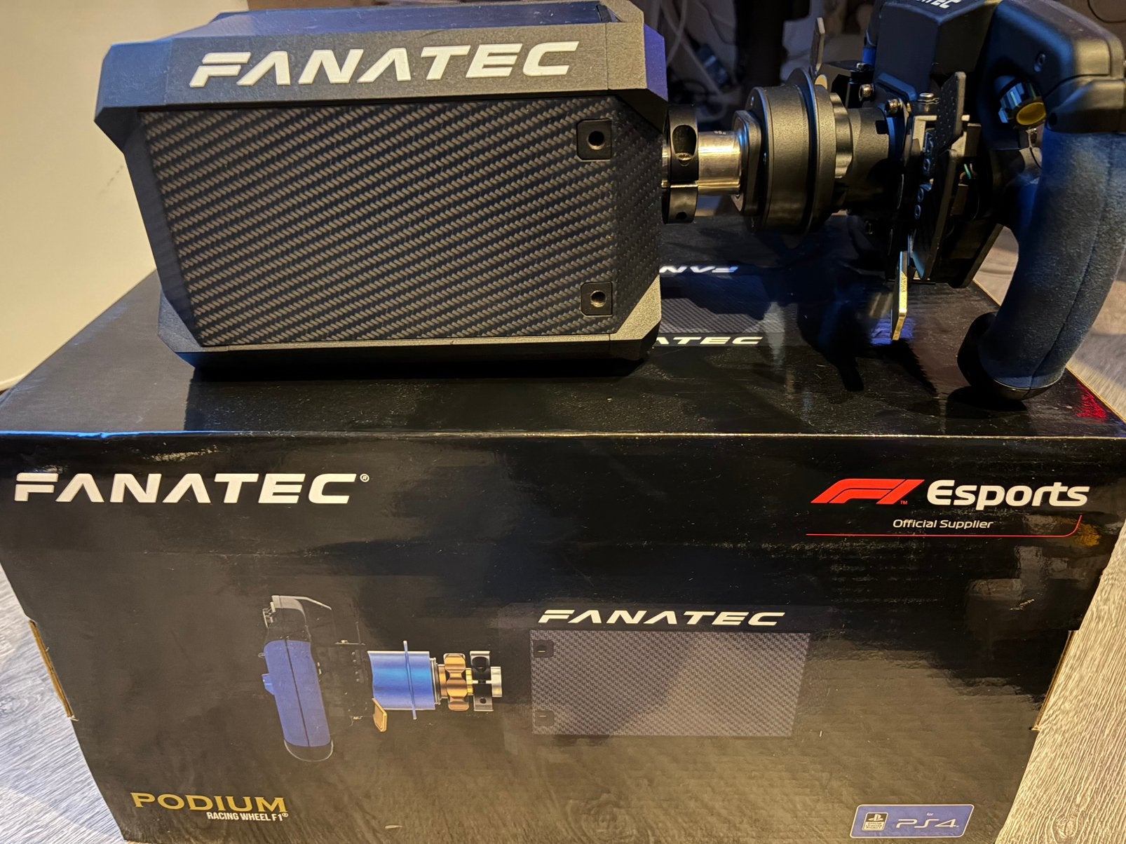 Fanatec dd1 met racing wheel f1, Ophalen, Gebruikt