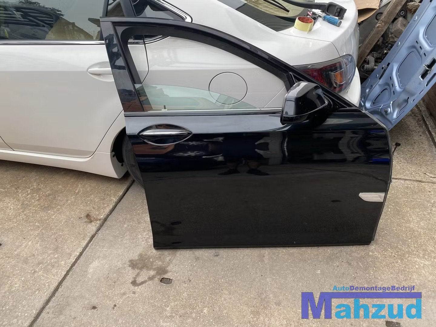 2012 BMW F01 7 serie rechts voor deur portier zwart compleet, Auto-onderdelen, Petuelring 130
80788  Munich, DE, Gebruikt, Deur