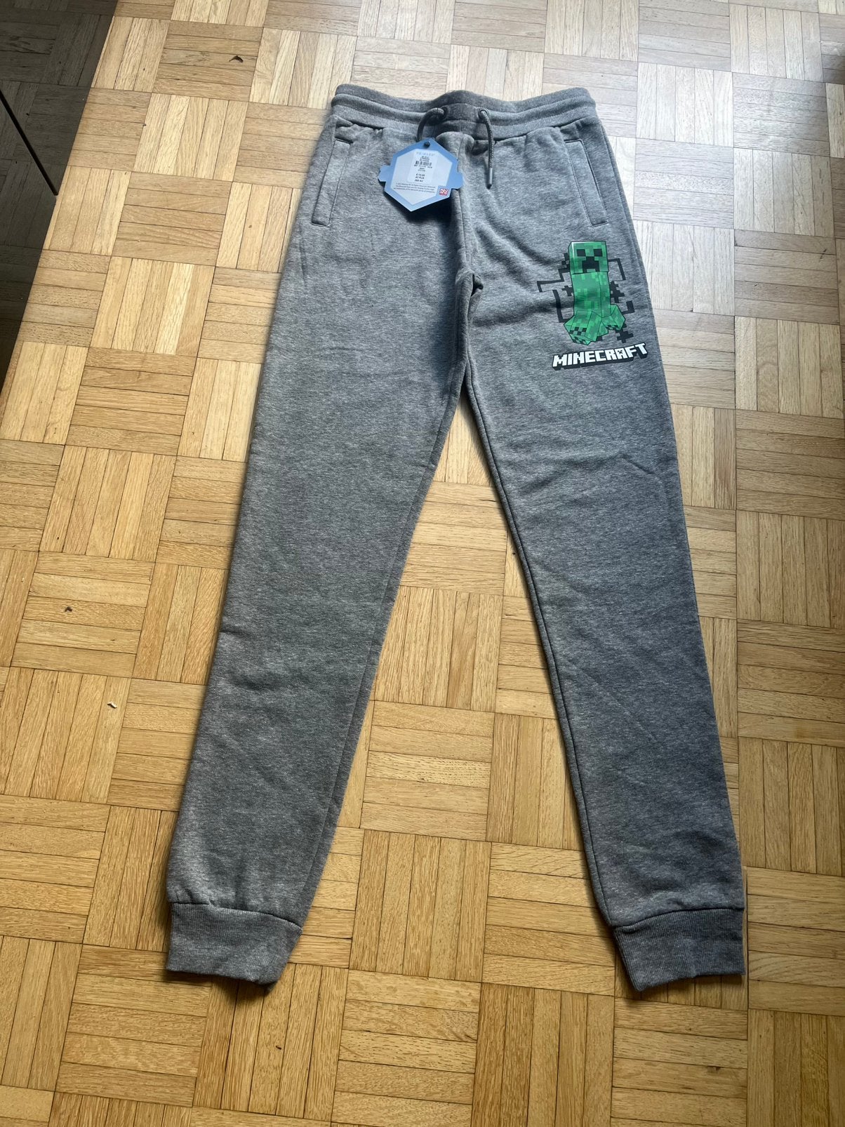 Minnecraft-joggingbroek - 13-14 jaar - 164cm - Nieuw met tag, Ophalen, Nieuw, Jongen, Broek