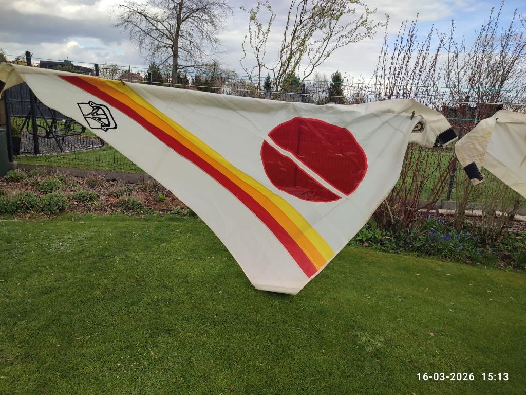 2 zeilen windsurf, Watersport en Boten, Windsurfen, Ophalen, Gebruikt, Zeil