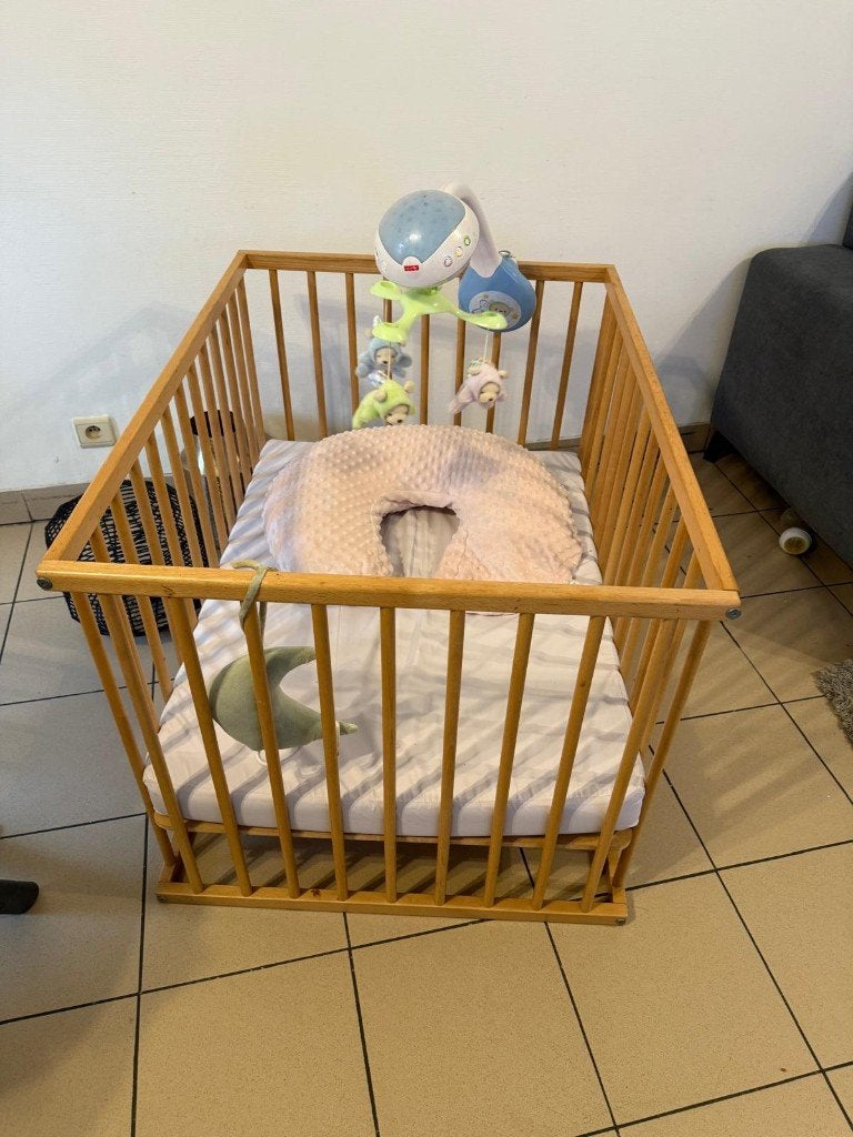 Quax Aline babypark, Kinderen en Baby's, Babyparken, Ophalen, Gebruikt, Rechthoekig, In hoogte verstelbaar