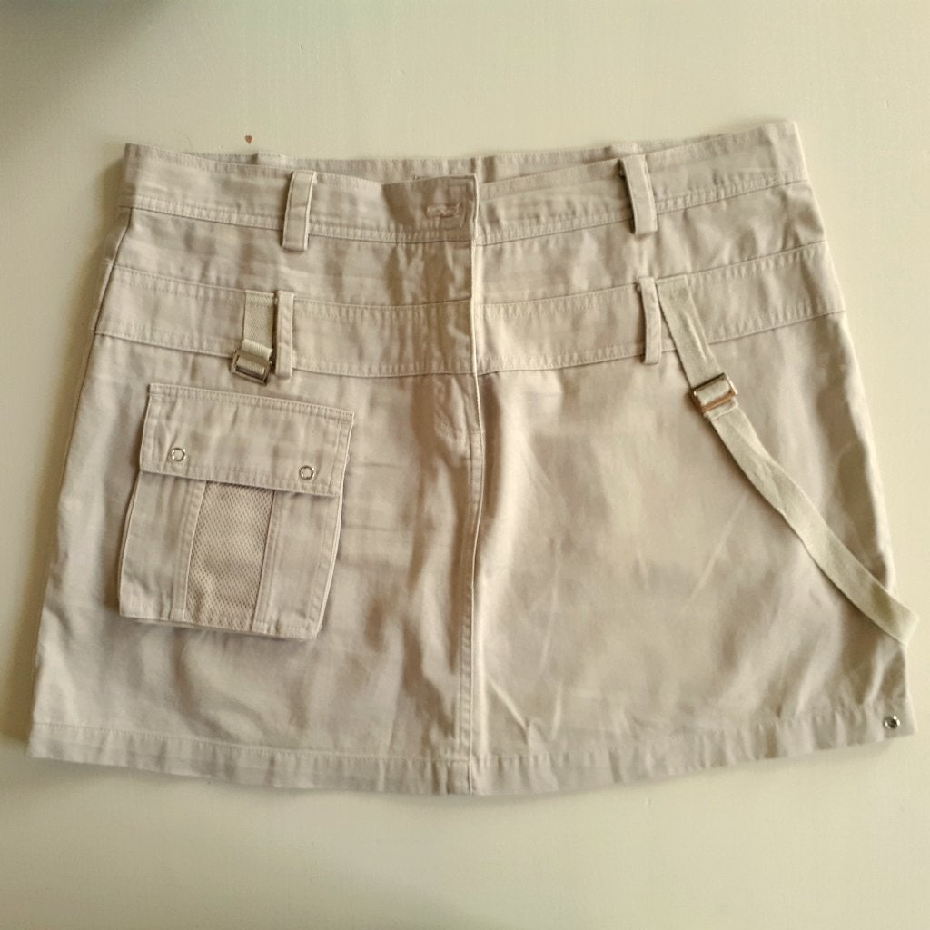rok / Mini / beige / Safarimodel / 44, Taille 42/44 (L), Comme neuf, Enlèvement, 2-bizzy