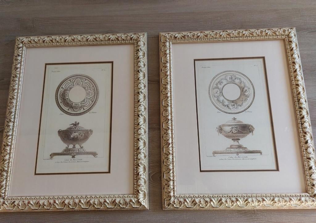 Lot de 2 cadres de luxe avec différentes images, Maison & Meubles, Accessoires pour la Maison | Cadres, Enlèvement