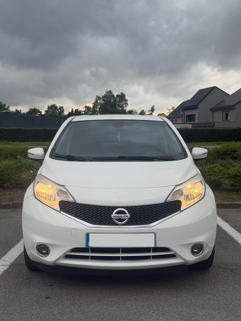 Nissan note 1.5 diesel euro6 2016 gekeurd vvk roze formulier, Auto's, Nissan, Voorwielaandrijving, Stof, 4 cilinders, Wit