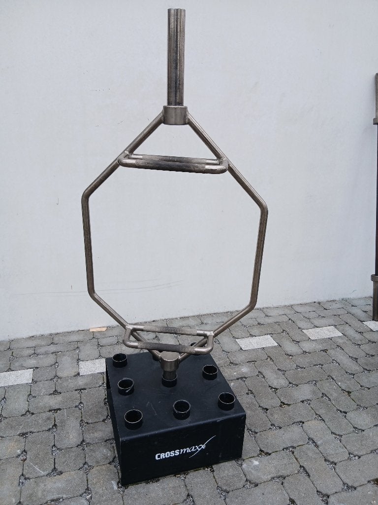 Crossmaxx Hex Bar / Trap Bar - Zo goed als nieuw, Sport en Fitness, Ophalen, Zo goed als nieuw, Benen, Overige typen