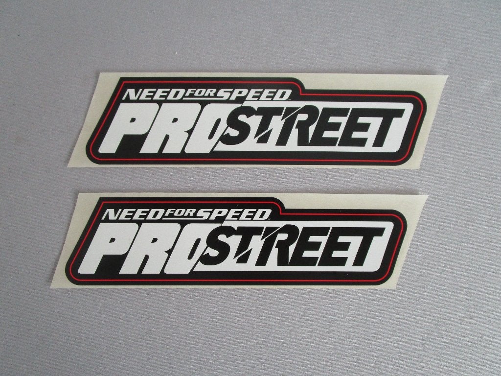 stickers need for speed, pro street, autoraces, Ophalen, Zo goed als nieuw, Meerdere stickers