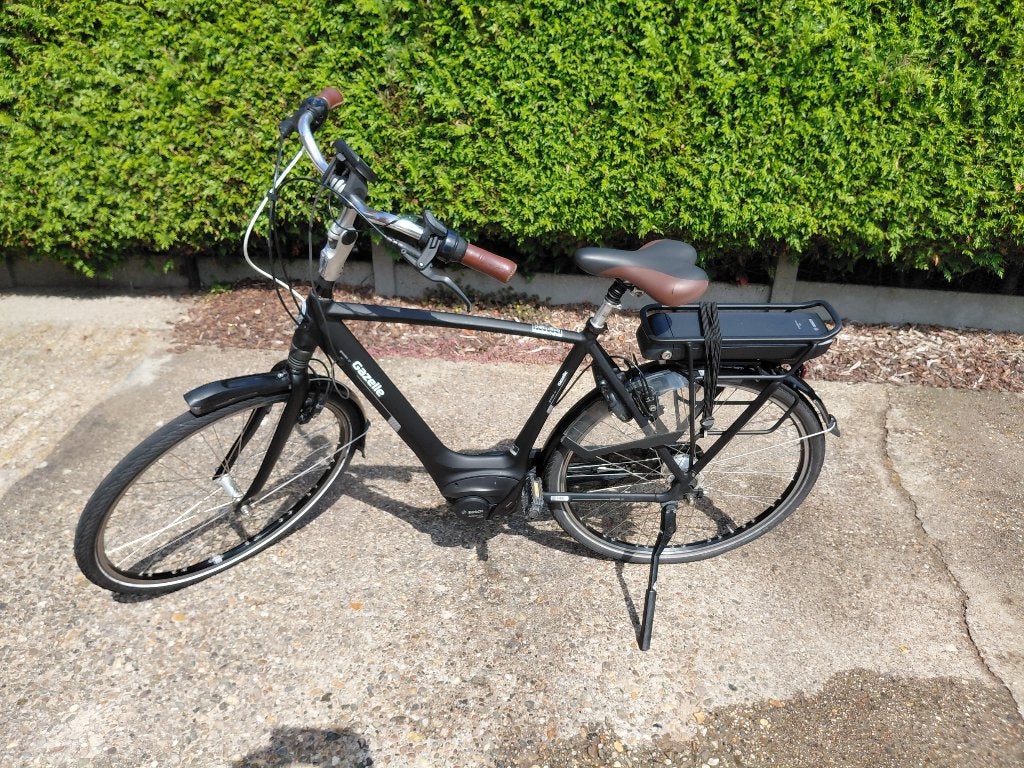 Elektrische fiets Gazelle in topstaat, Vélos & Vélomoteurs, Vélos électriques, Comme neuf, Gazelle, 55 à 59 cm, 50 km par batterie ou plus