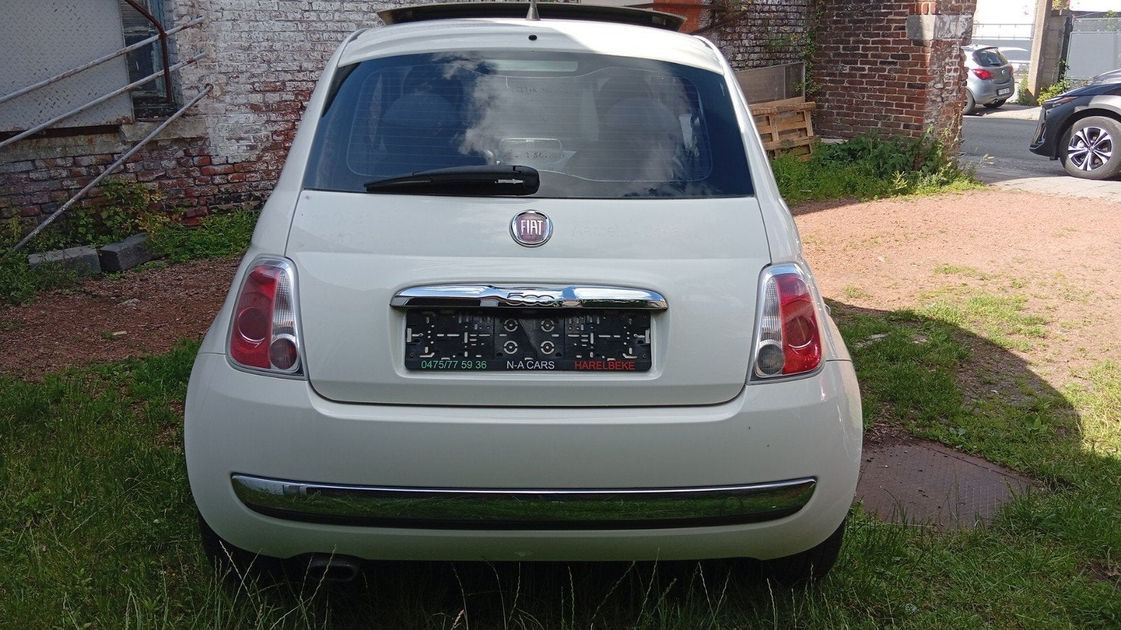 Fiat 500 1,2 essence Année 2012. 128000KM Euro5, Euro 5, Achat, Beige, Boîte manuelle