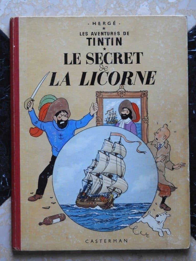 Le Secret de la Licorne / Tintin, Livres, Une BD, Enlèvement ou Envoi, Utilisé, HERGE