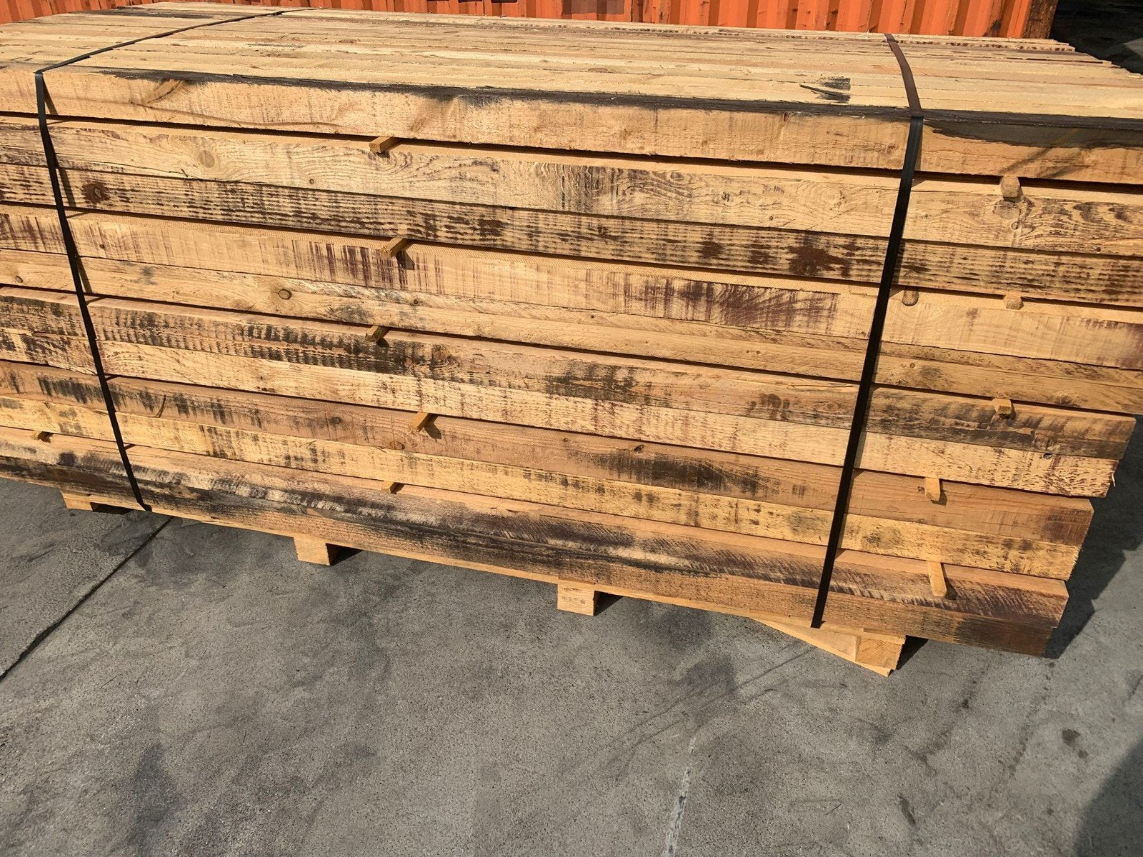 Houten balken, Ophalen, Balken