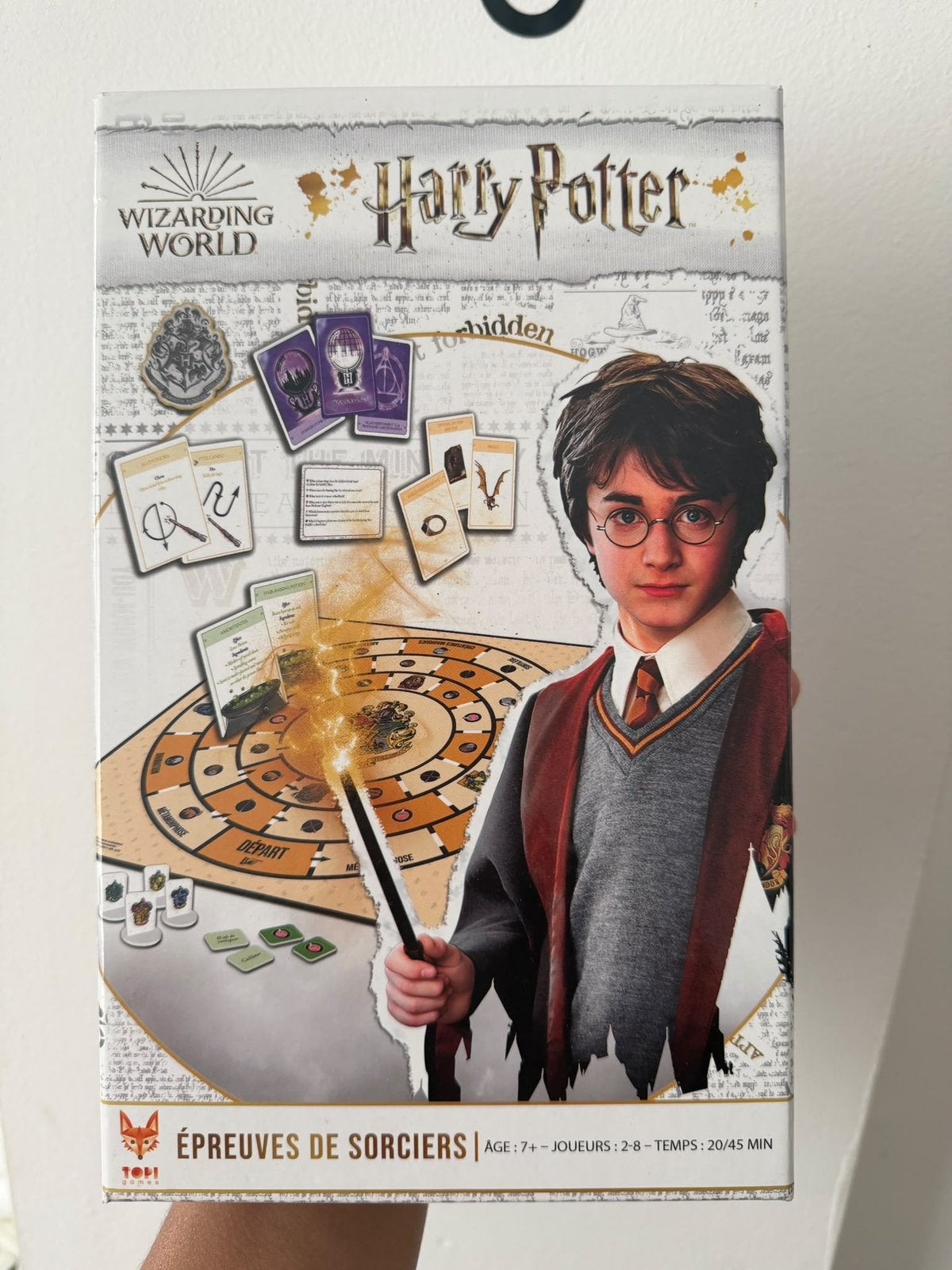 Jeu de société Harry Potter, 1 ou 2 joueurs, Enlèvement, Neuf