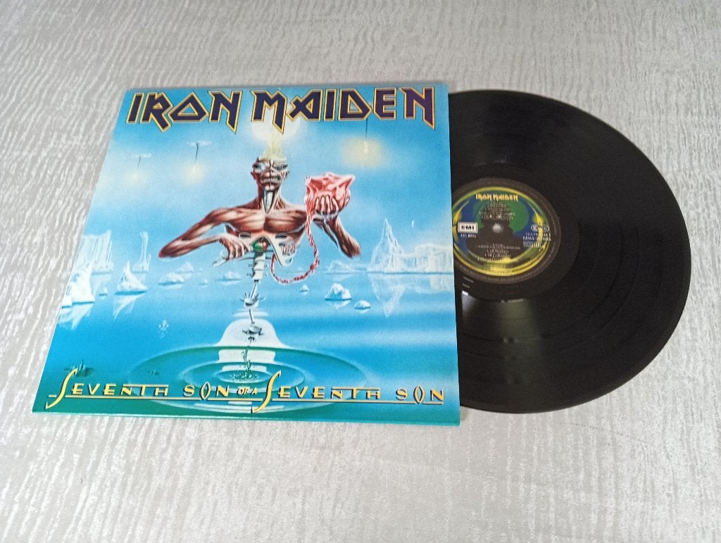 Iron Maiden  Lp Seventh Son of a Seventh Son - black vinyl, Cd's en Dvd's, Vinyl | Hardrock en Metal, LP, Heavy metal, Ophalen of Verzenden